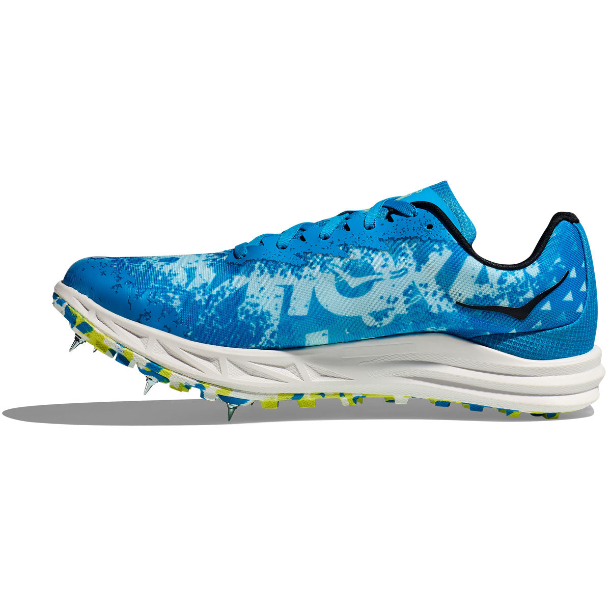Hoka Crescendo XC Scarpe chiodate da corsa - Unisex - Blu Dive/Evening Primrose