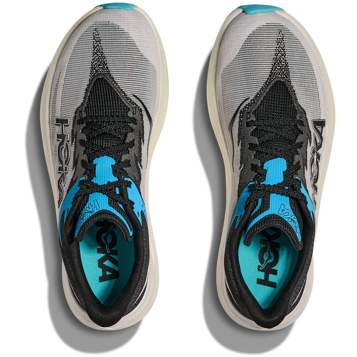 Scarpe da corsa Hoka U Rocket X3 - Uomo - Bianco/Nero