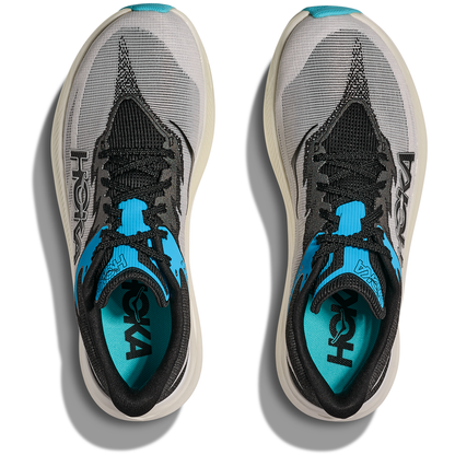 Scarpe da corsa Hoka U Rocket X3 - Uomo - Bianco/Nero