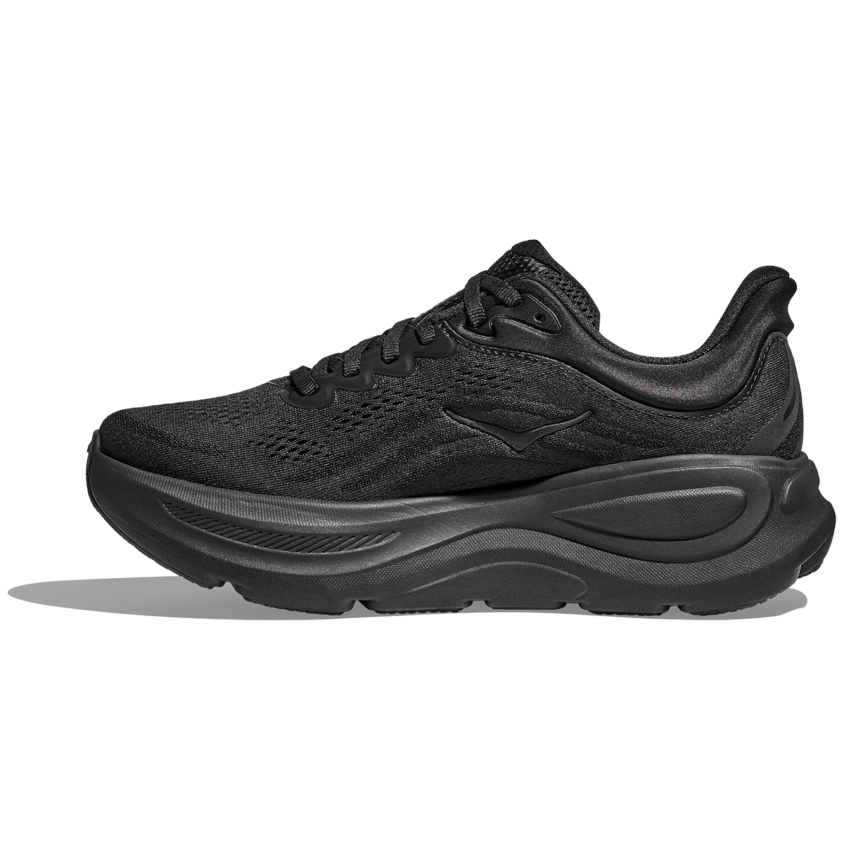 Scarpe da corsa Hoka Bondi 9 a taglia larga - Uomo - Nere