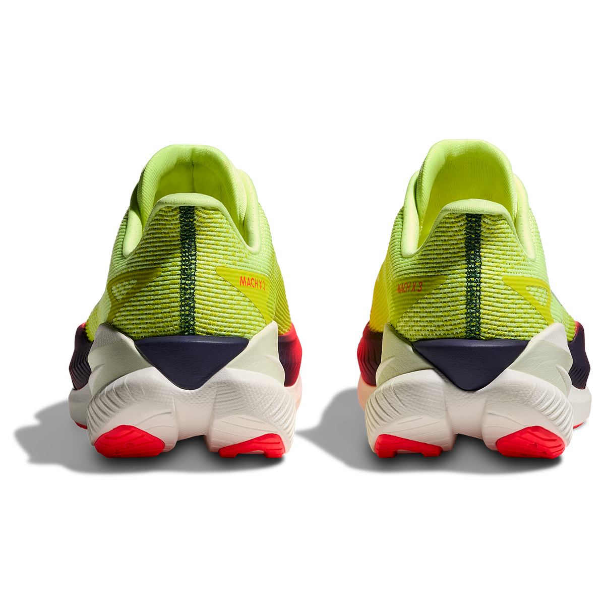 Hoka Mach X 3 Scarpe da corsa per uomo - Neon Yuzu/Inchiostro di seppia