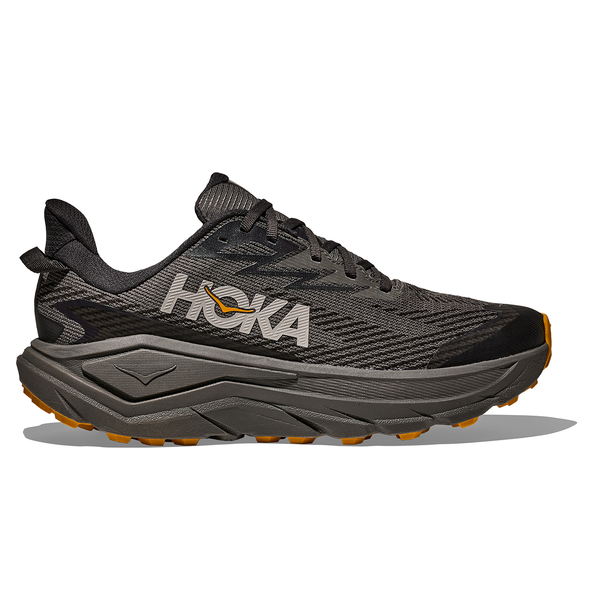 Hoka Challenger 8 GTX Scarpe da corsa - Uomo - Grigio asfalto/giallo