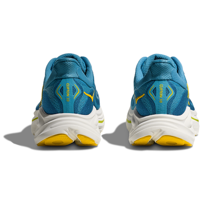 Hoka Clifton 10 Scarpe da corsa a taglia larga - Uomo - Blu alpino/Notte nebbiosa